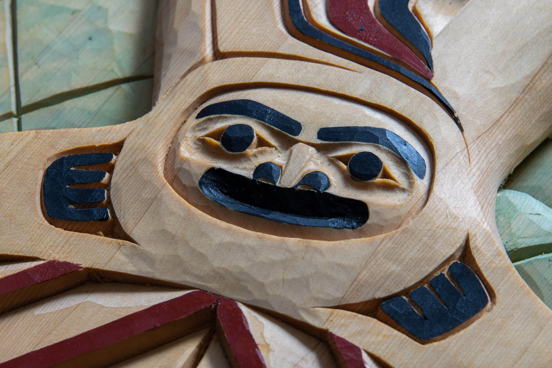 Violet Gatensby Yukon Art Cedar Carving